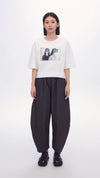 Mariko Enomoto Printed Puff-Sleeve Tee
