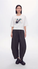 Mariko Enomoto Printed Puff-Sleeve Tee