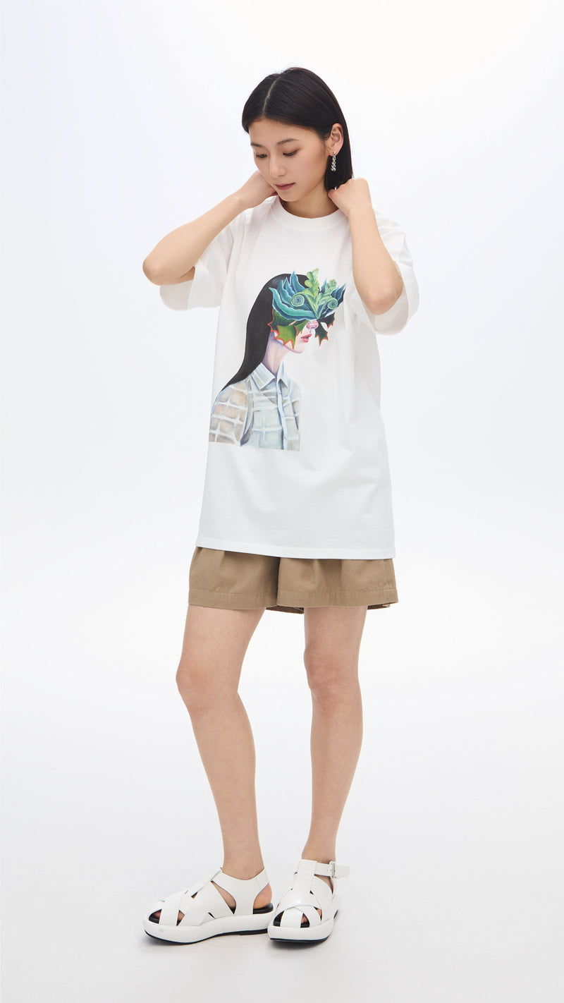 Mariko Enomoto Printed Loose-Fit Tee