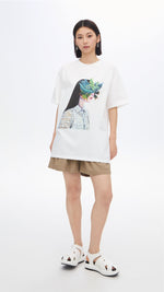 Mariko Enomoto Printed Loose-Fit Tee