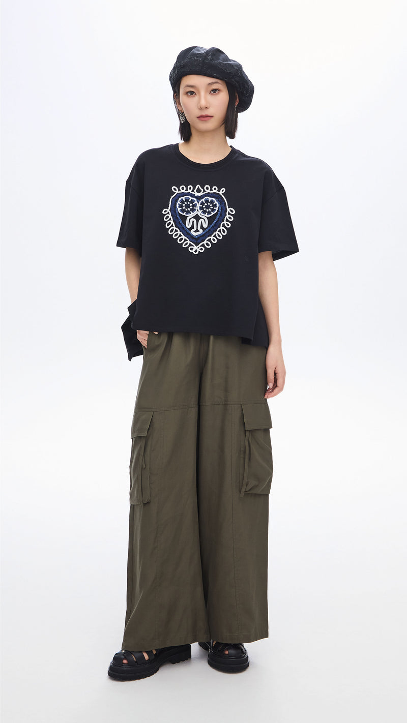 Crochet Patch Tee