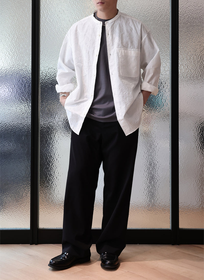 Polyester Wide Straight Pants
