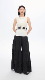 Beaded Knit Vest