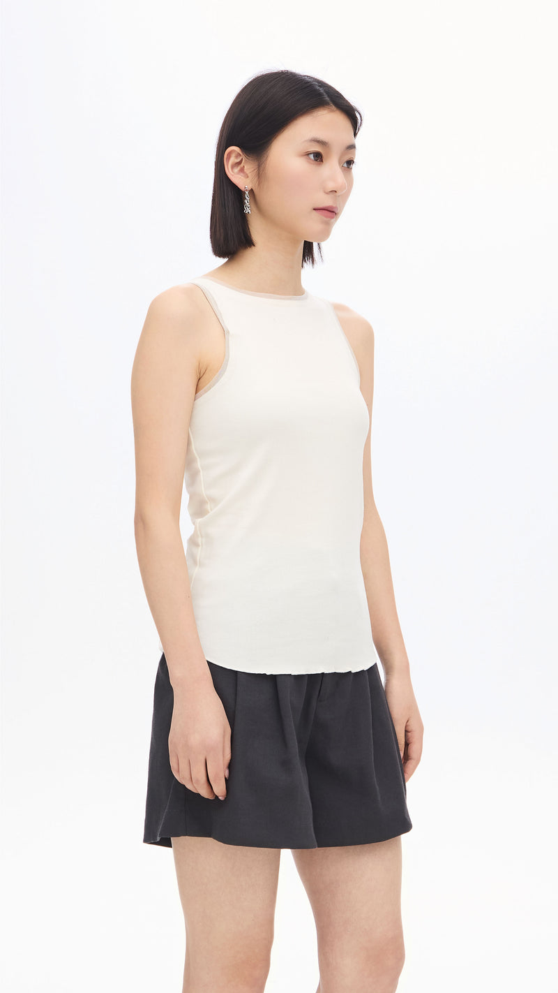 Cutout Tank Top