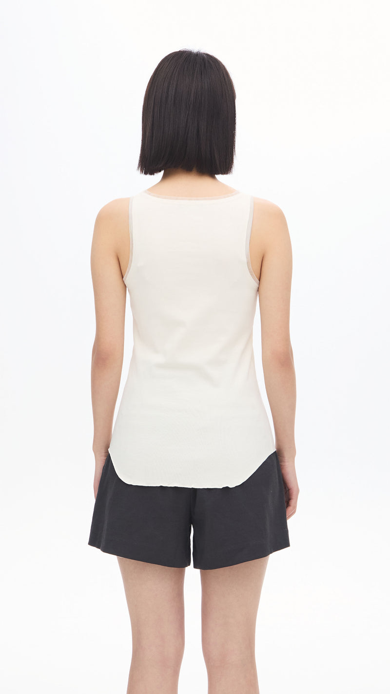 Cutout Tank Top