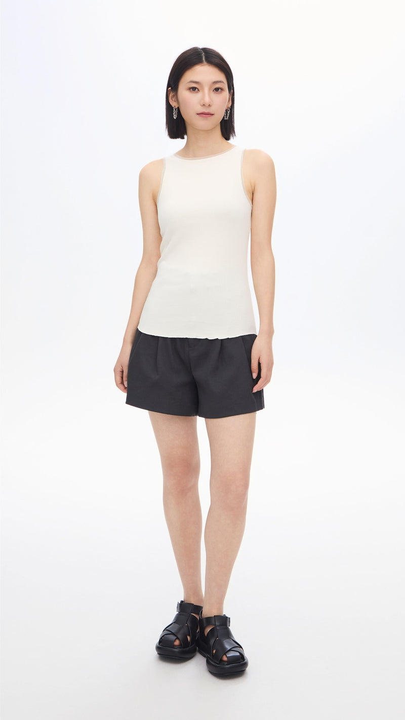 Cutout Tank Top