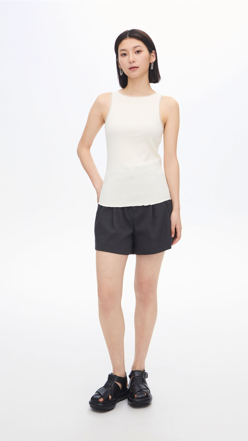 Cutout Tank Top