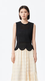 Ottoman Knitted Tank Top