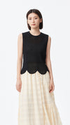 Ottoman Knitted Tank Top
