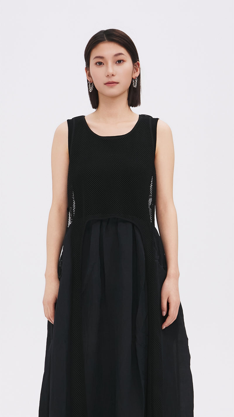 Netting Tank Top