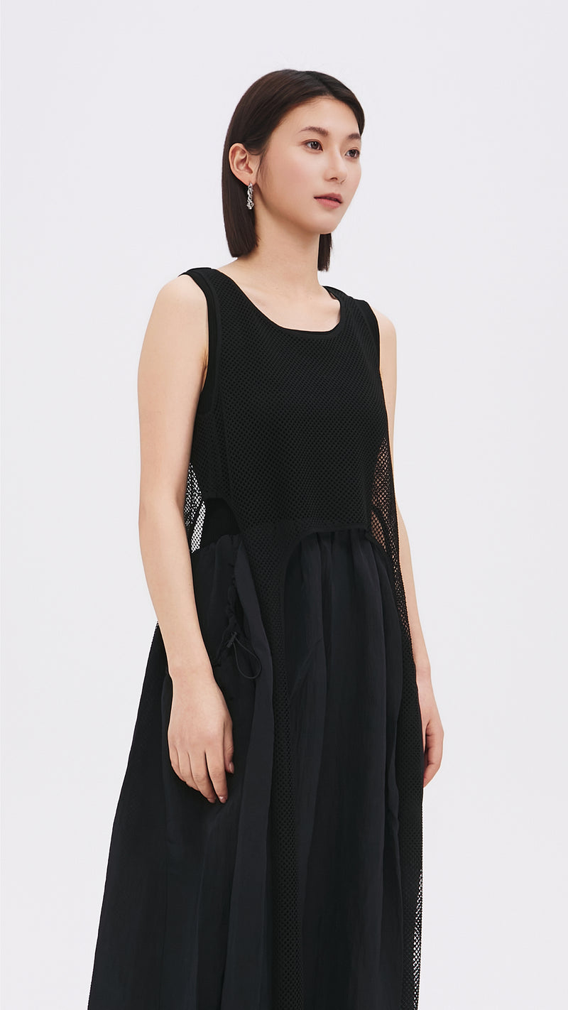 Netting Tank Top