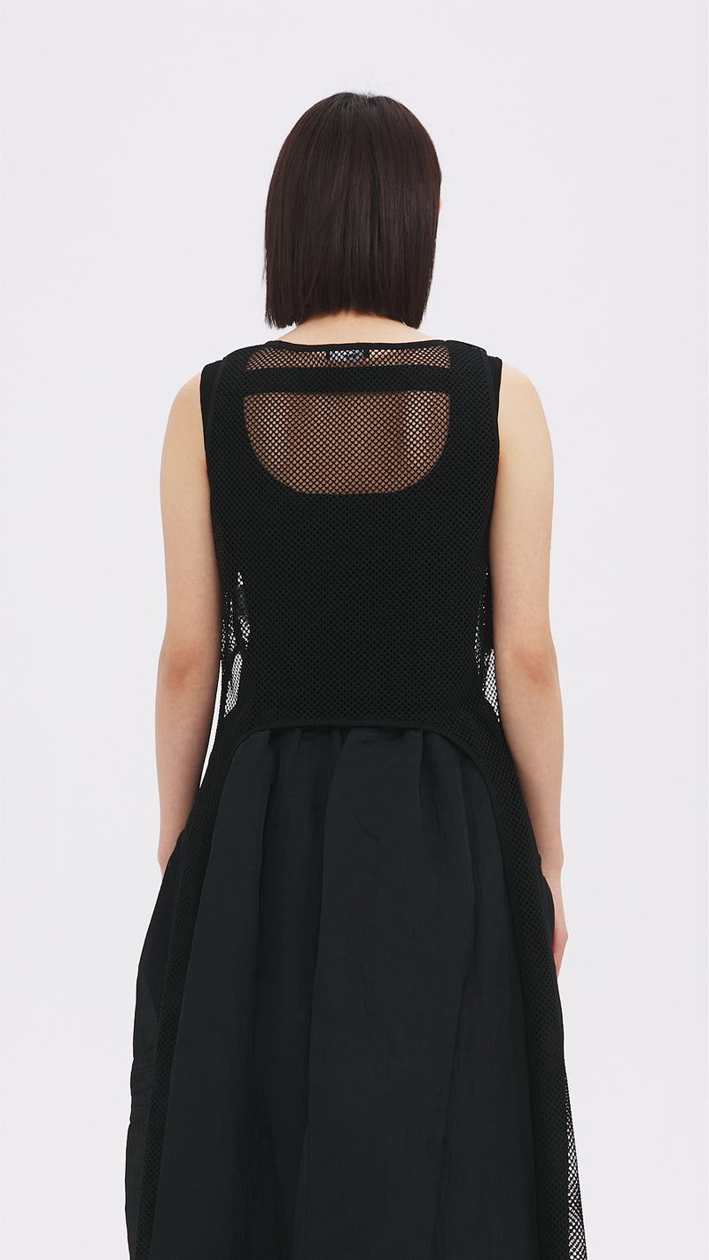 Netting Tank Top