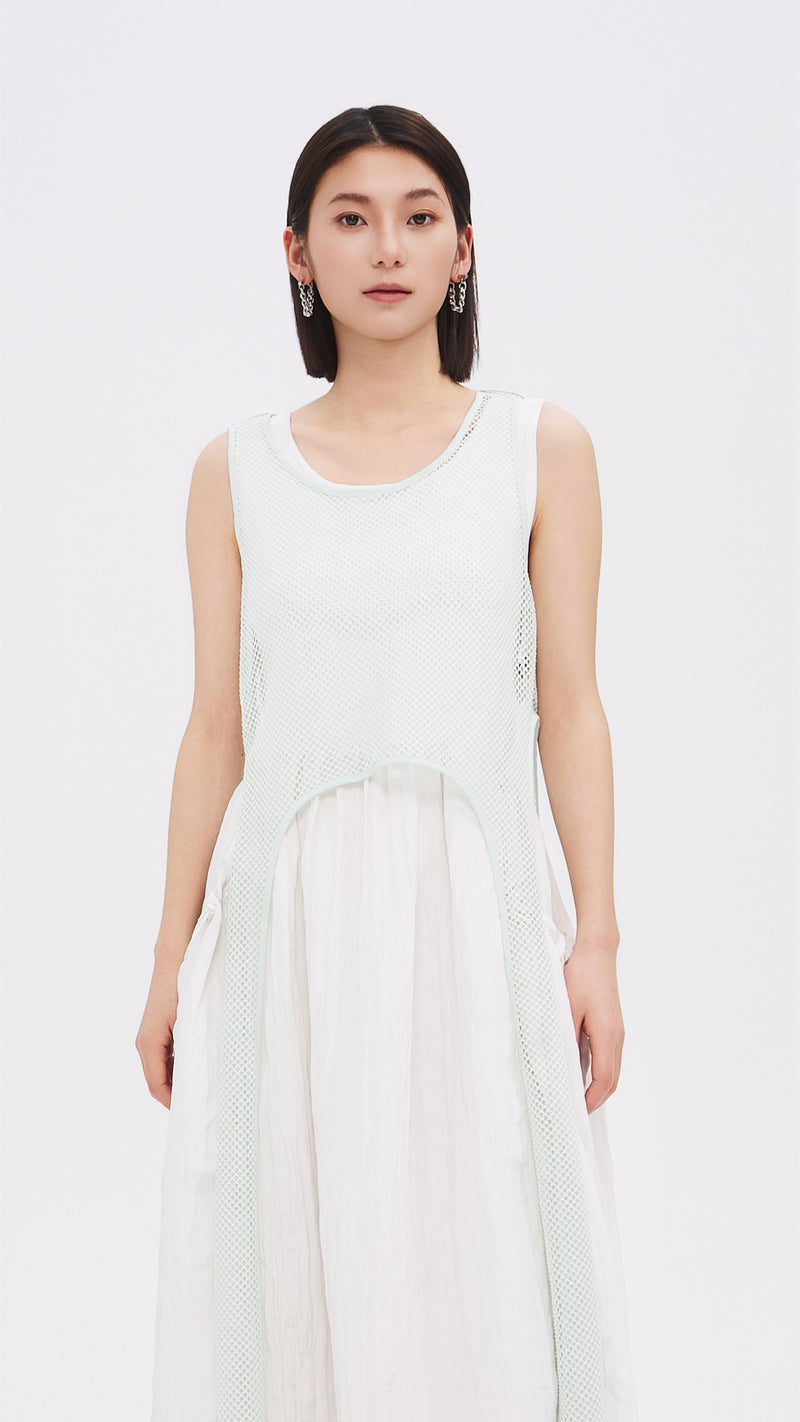 Netting Tank Top