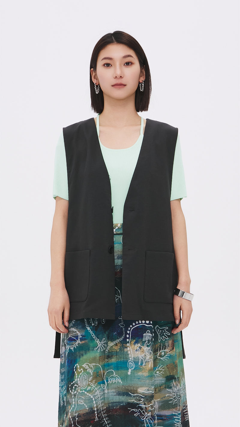 Waistcoat with Side Slits