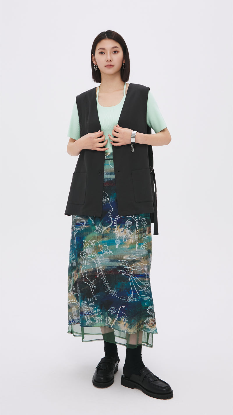 Waistcoat with Side Slits