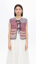 Knitted Space Dye Vest