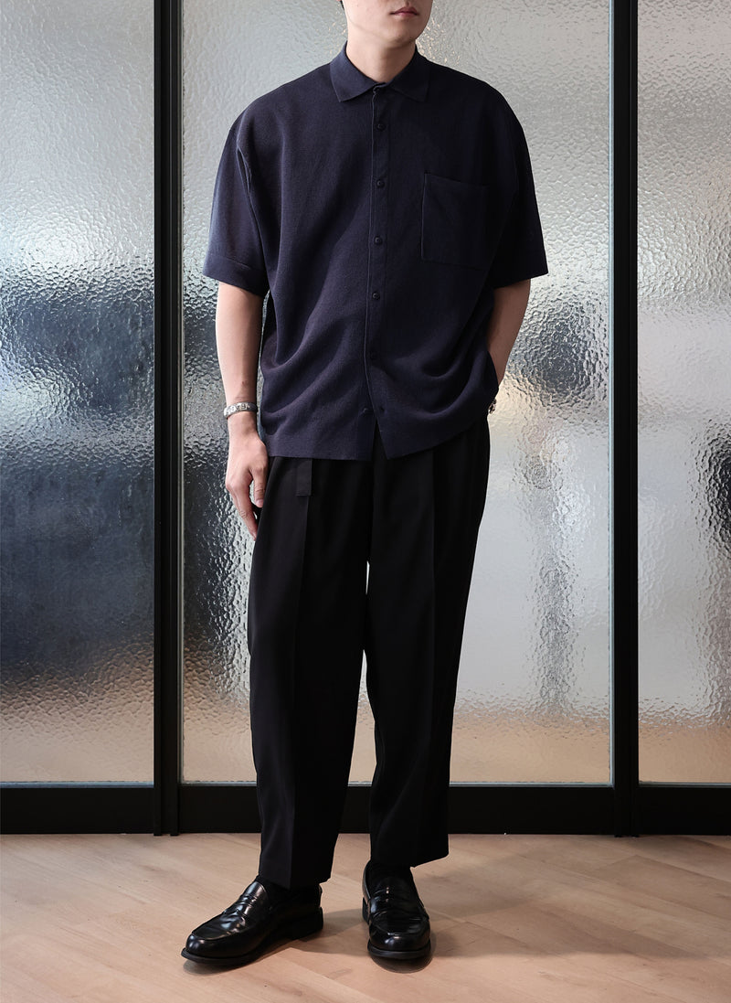 Polyester Business Knitted Shirt