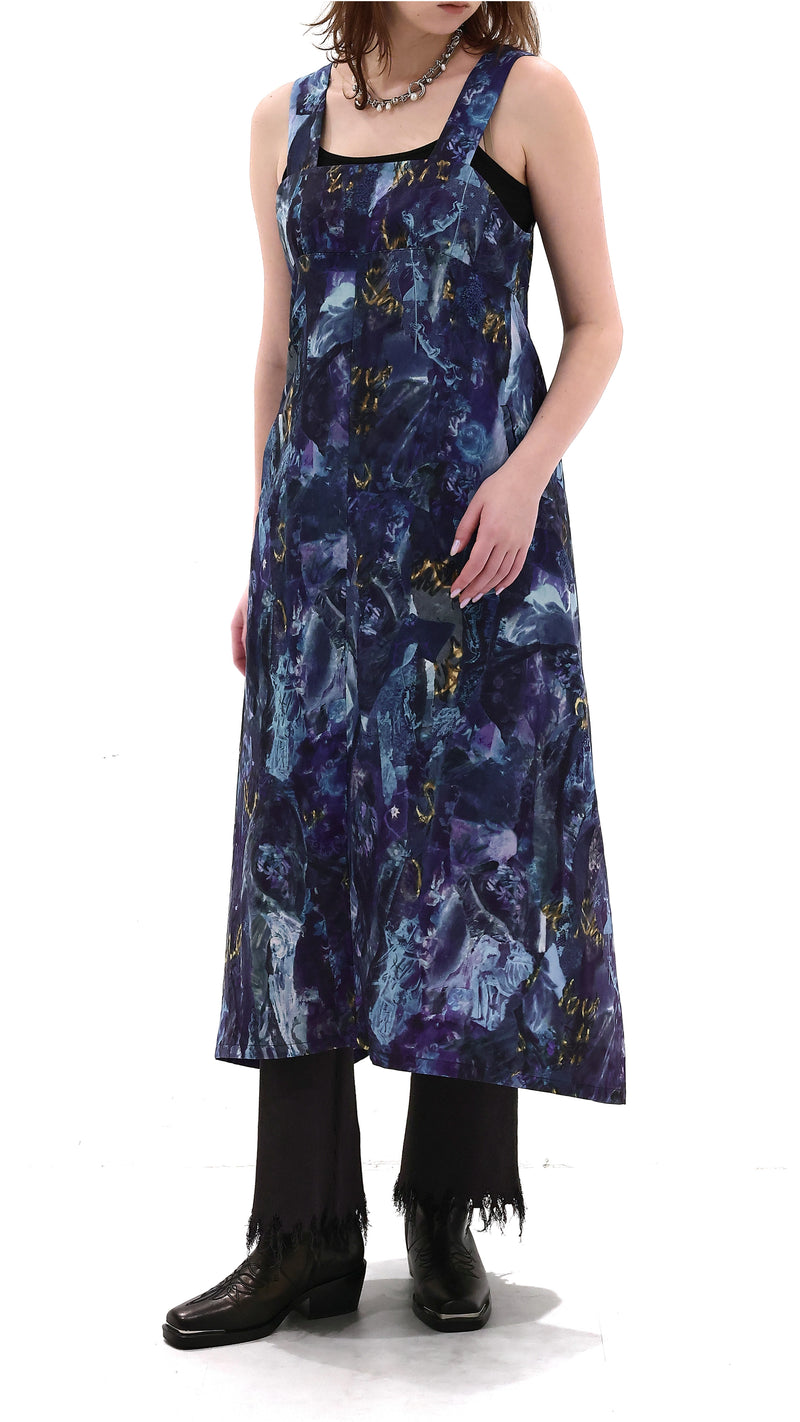 Collage Graphic Cami Dress