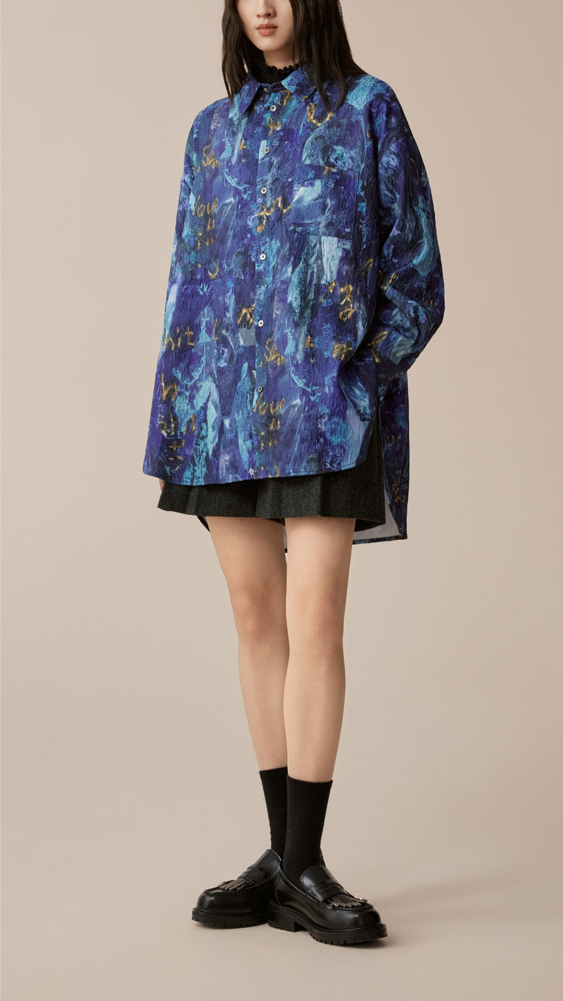 Collage Graphic Shirt