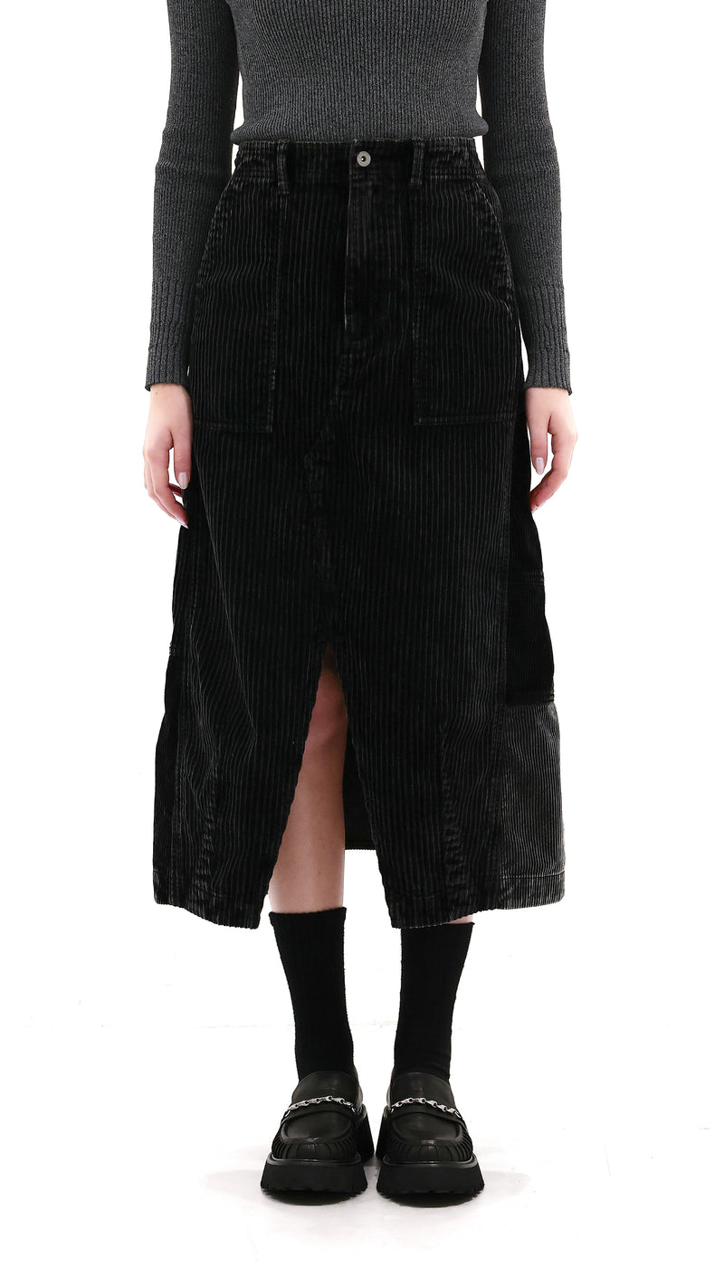 Remake Corduroy Pencil Skirt