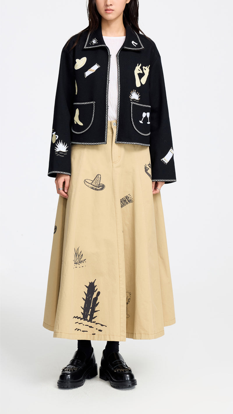 Souvenir Flare Skirt