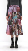 INITIAL x Little Thunder Tiered Skirt