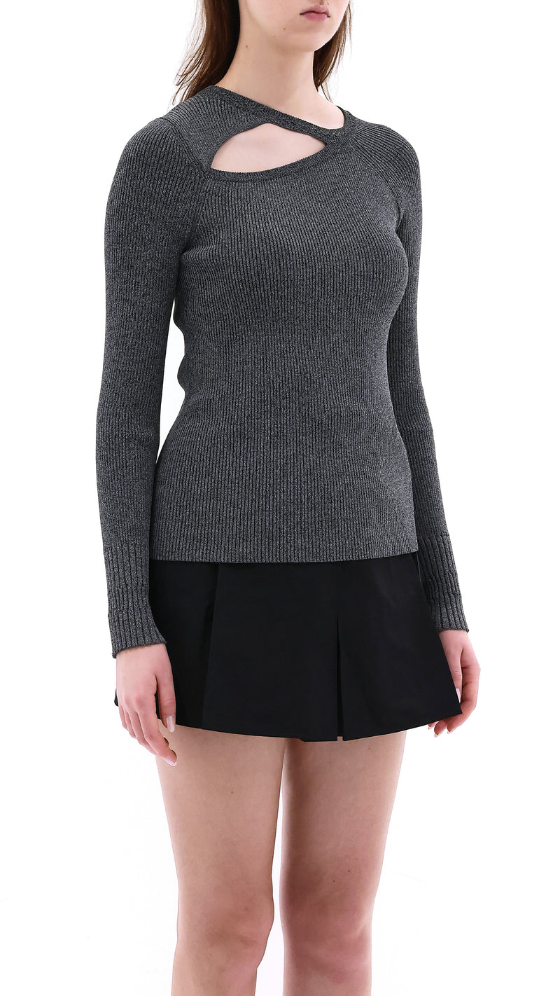 Cut Out Sweater