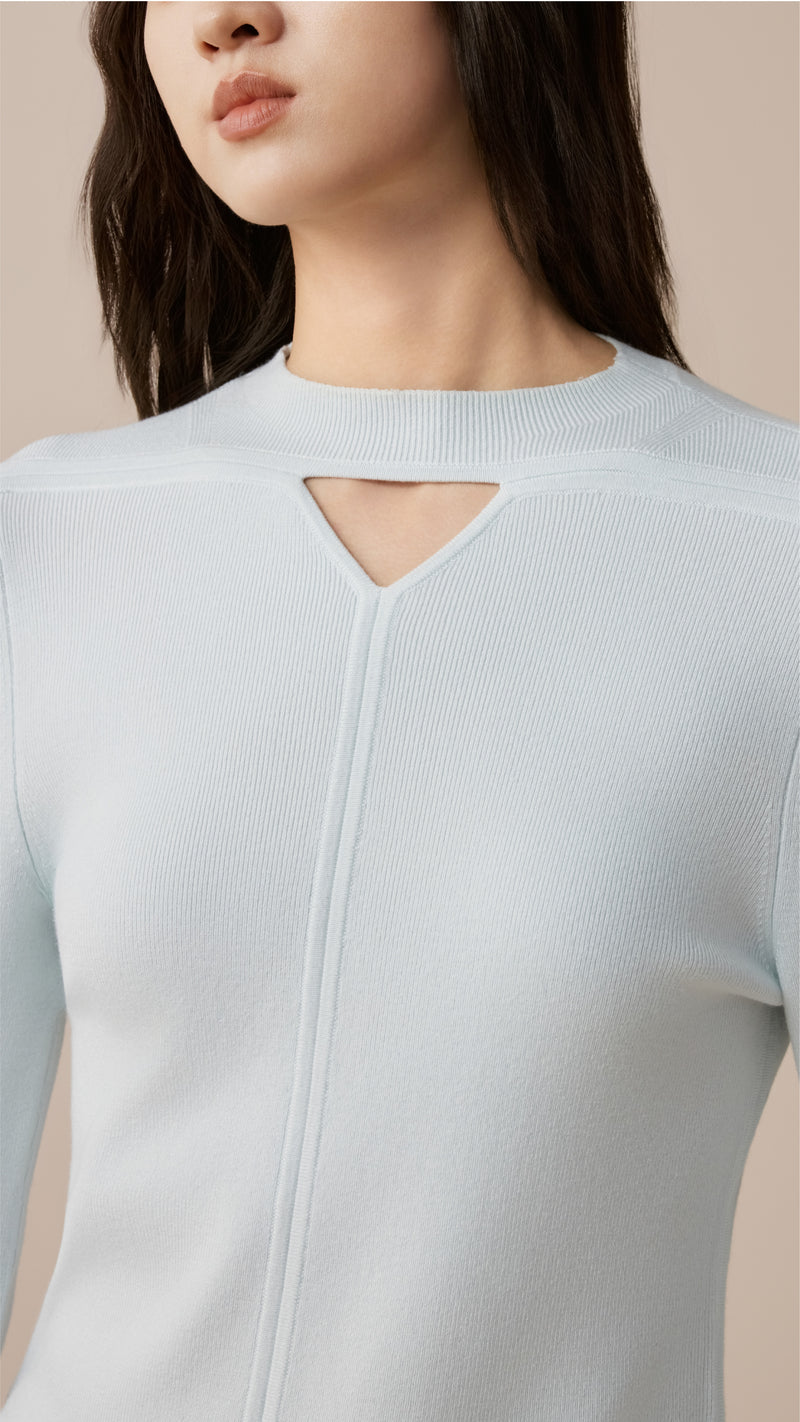 Cutout Sweater