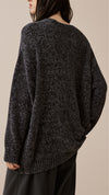 Velvet Yarn Oversized Sweater