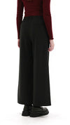 Wide-Leg With Drawstring Pants
