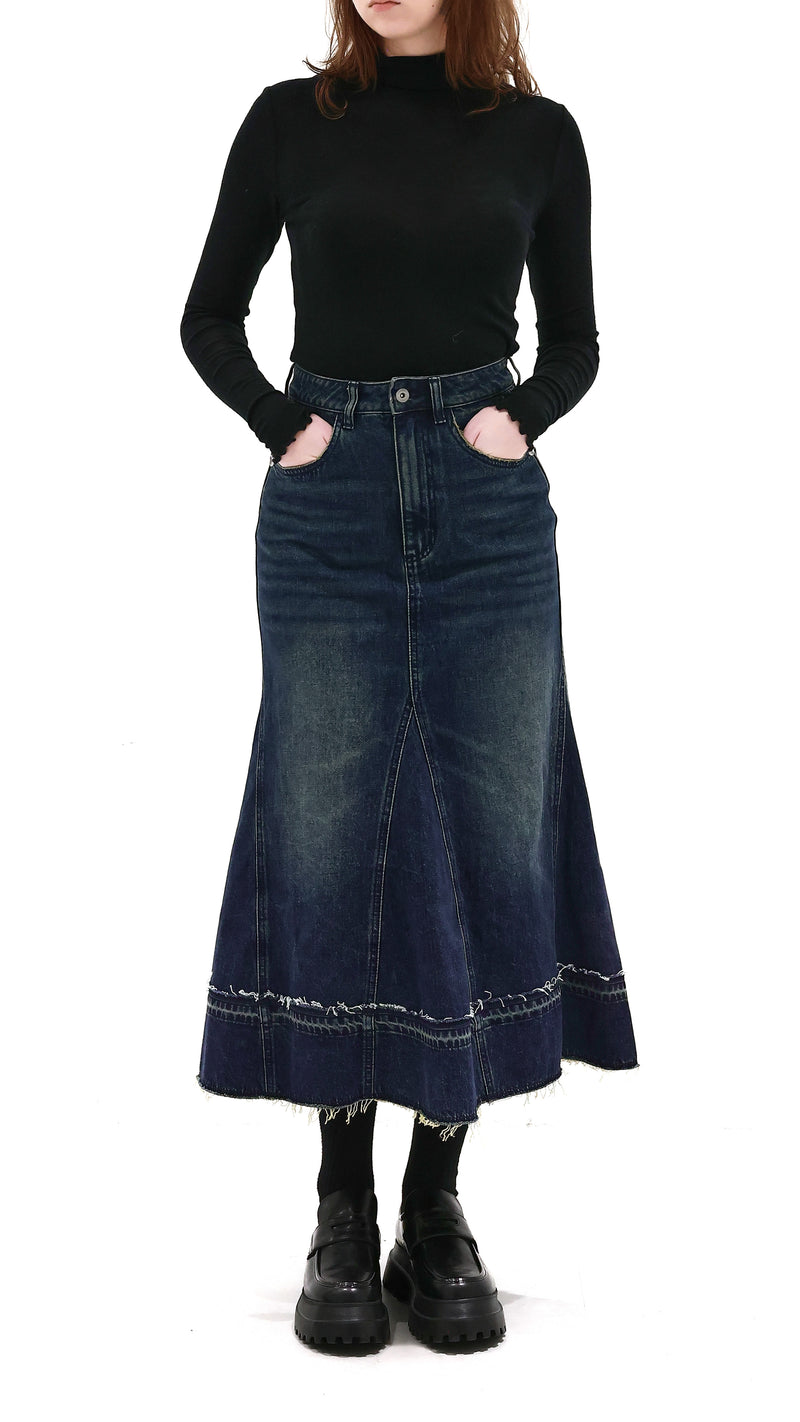 Turtle Neck Slim Cut Top