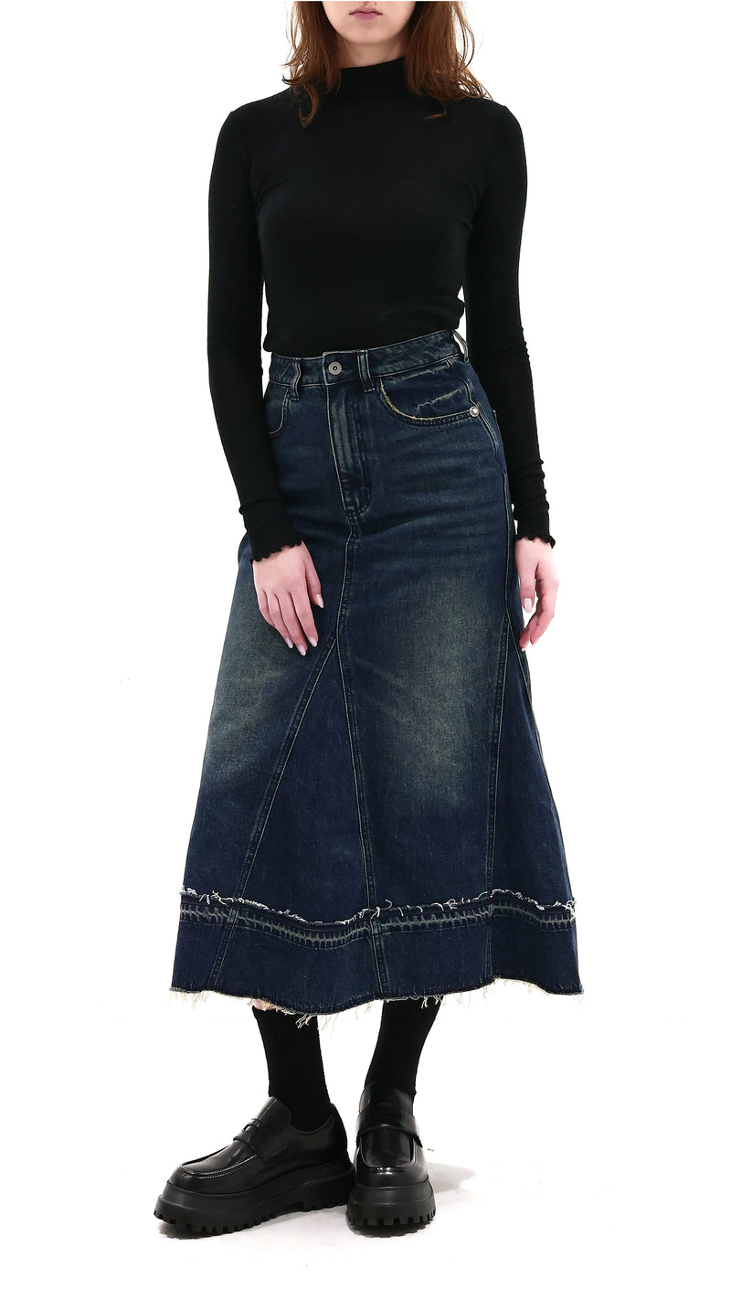 Turtle Neck Slim Cut Top