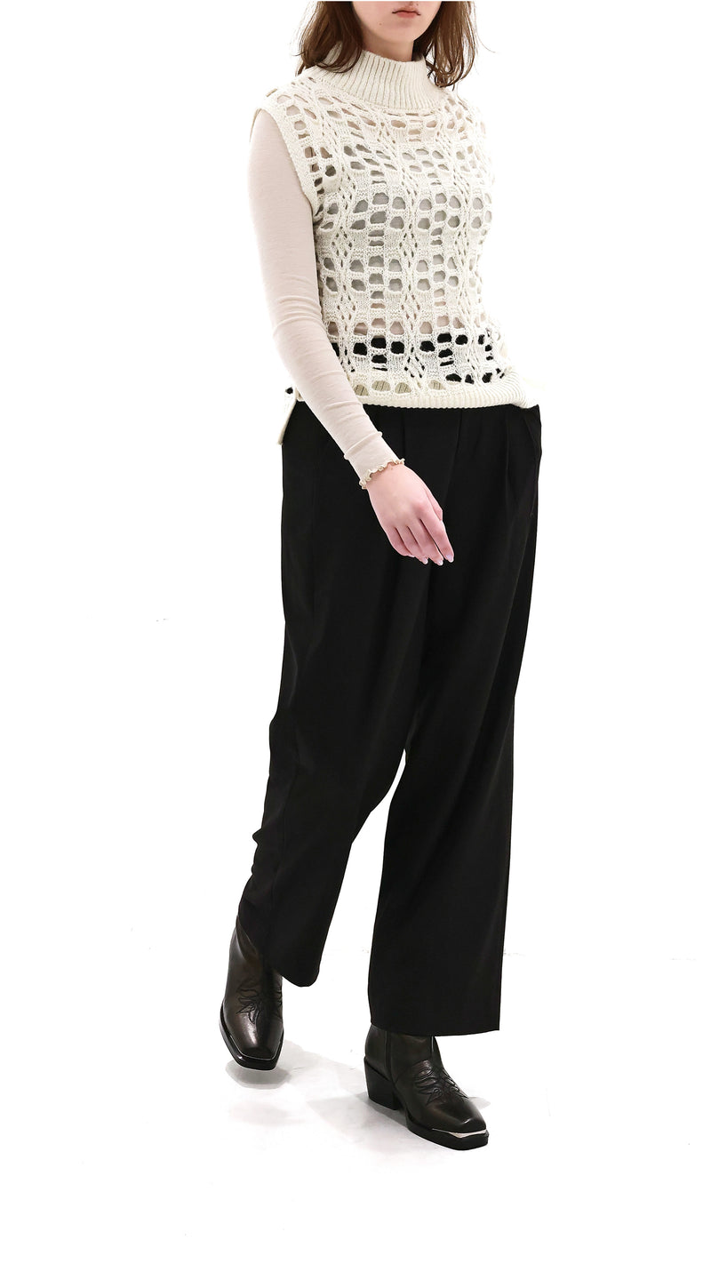 Turtle Neck Slim Cut Top