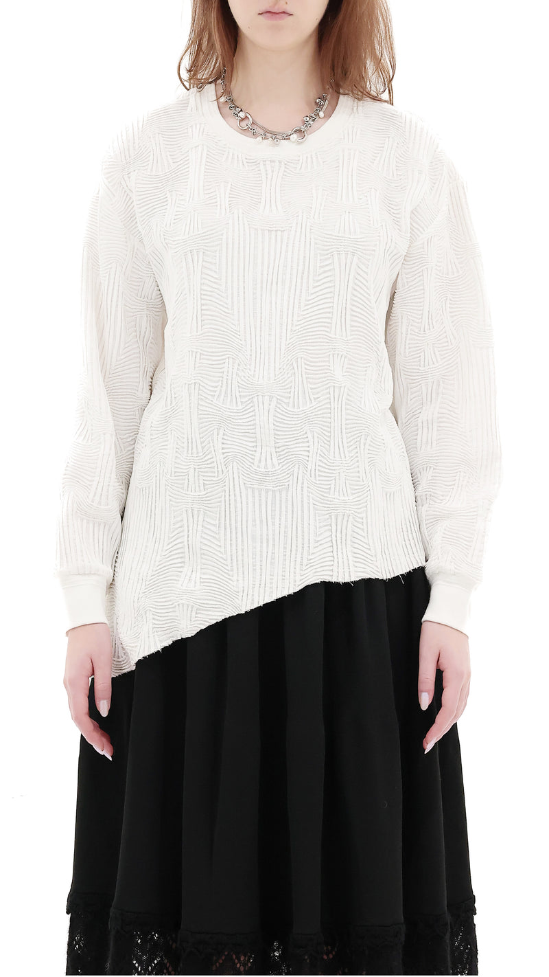 Textural Sweat Shirt