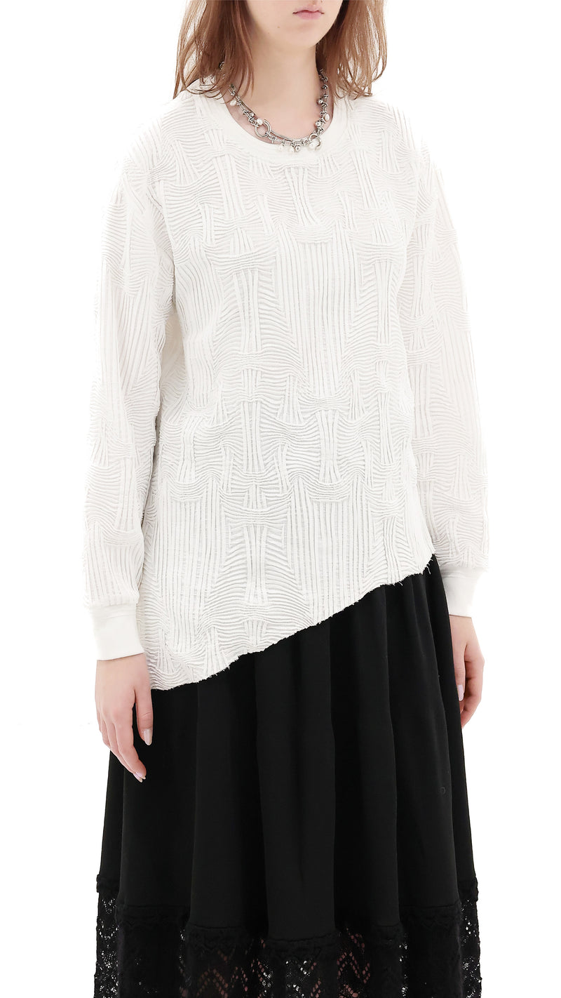Textural Sweat Shirt