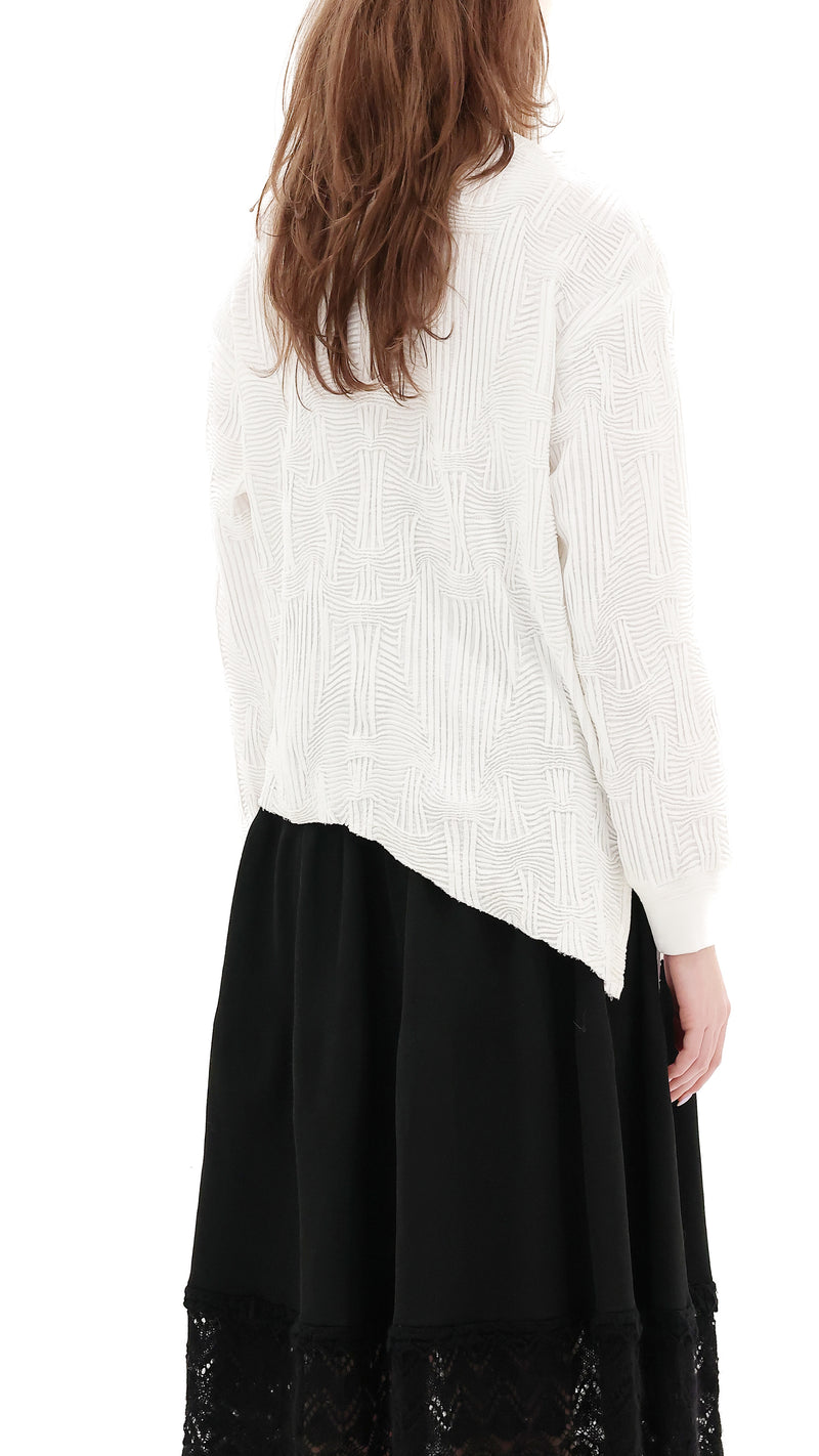 Textural Sweat Shirt