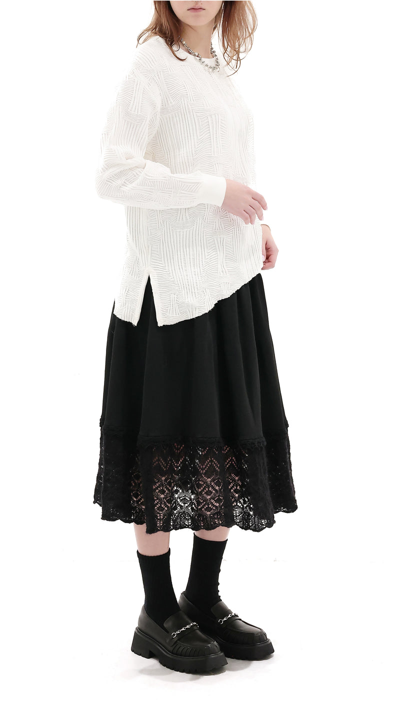 Textural Sweat Shirt