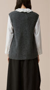 Patchwork Knit Vest