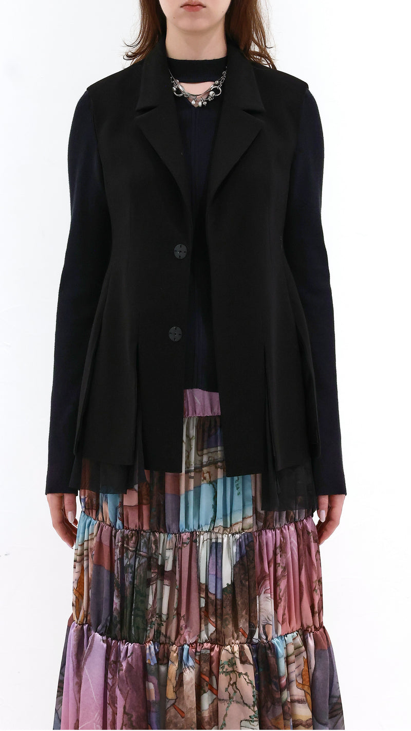 Flare Hem Tailor Waistcoat