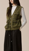 Knitted Military Waistcoat