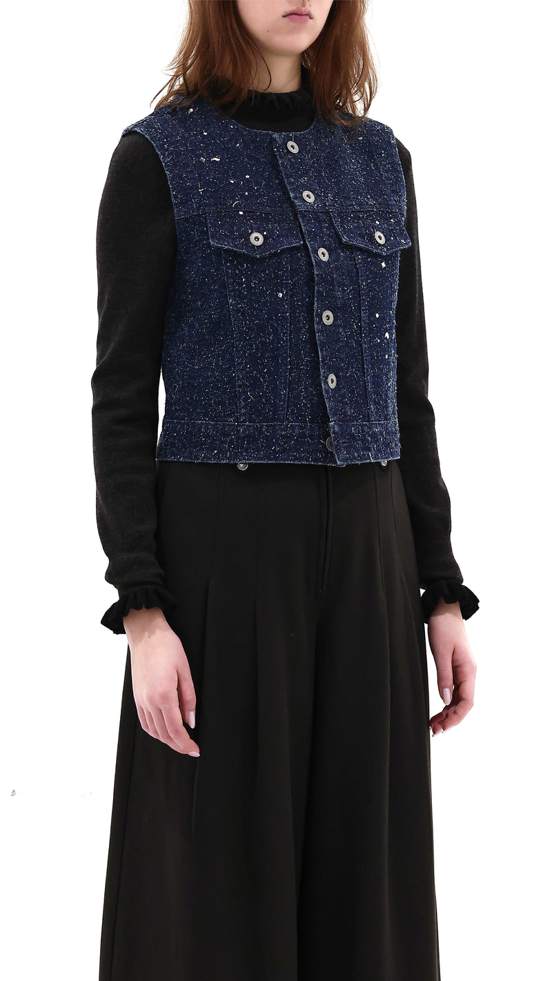 Stardust Denim Vest