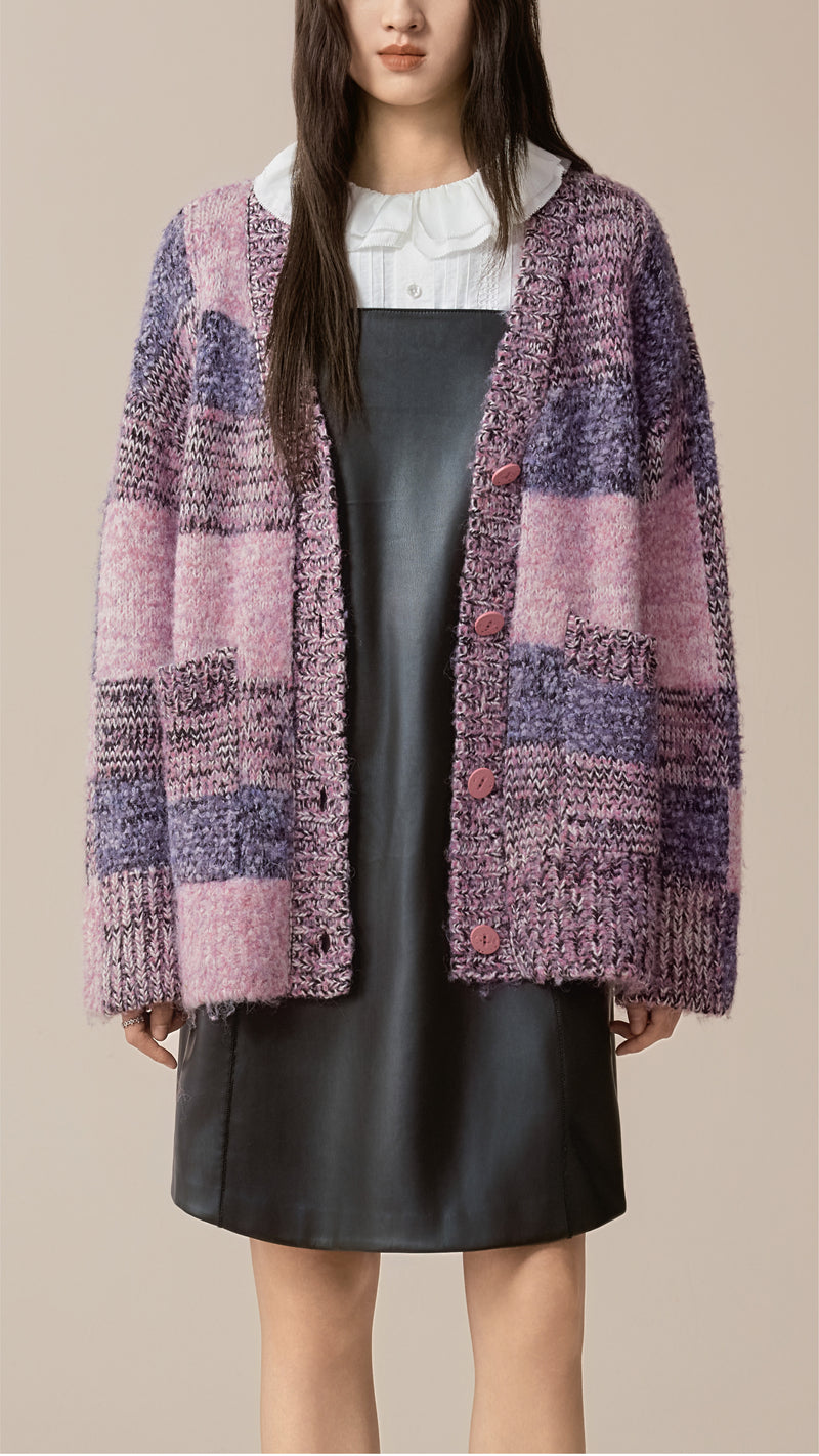 Splicing Cardigan