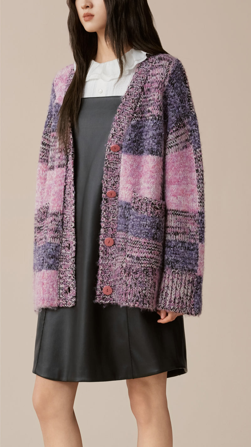 Splicing Cardigan