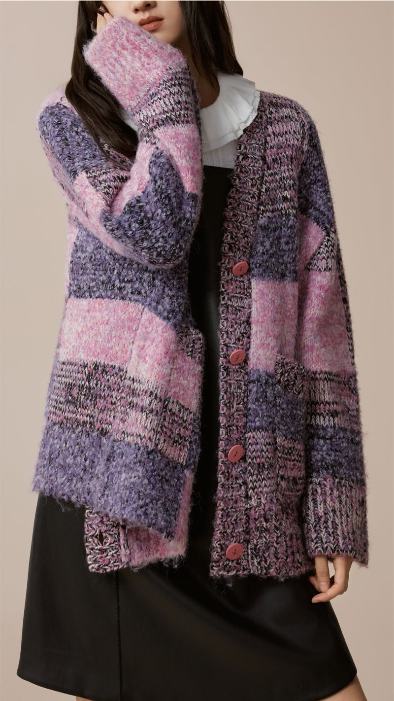 Splicing Cardigan