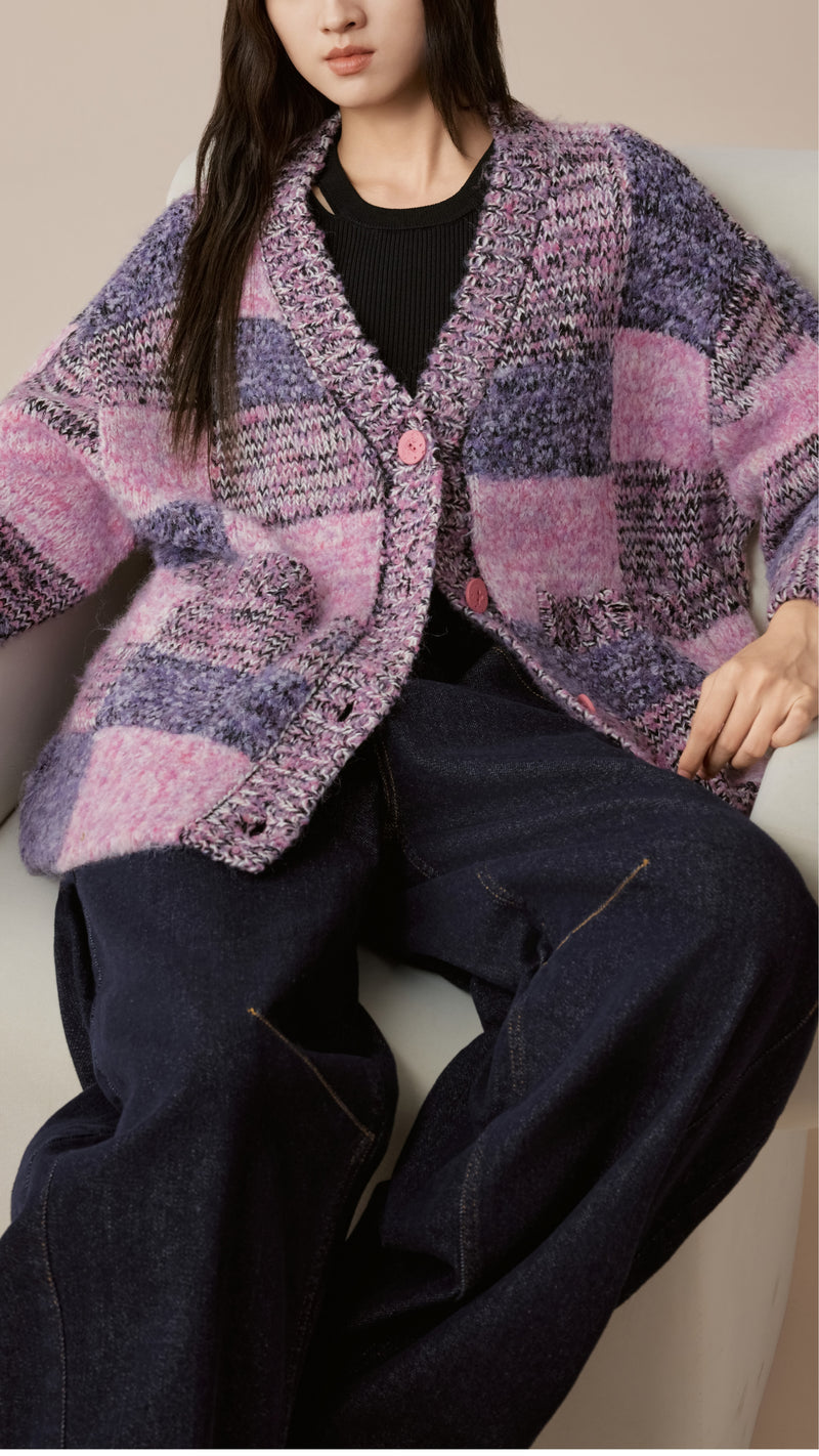 Splicing Cardigan
