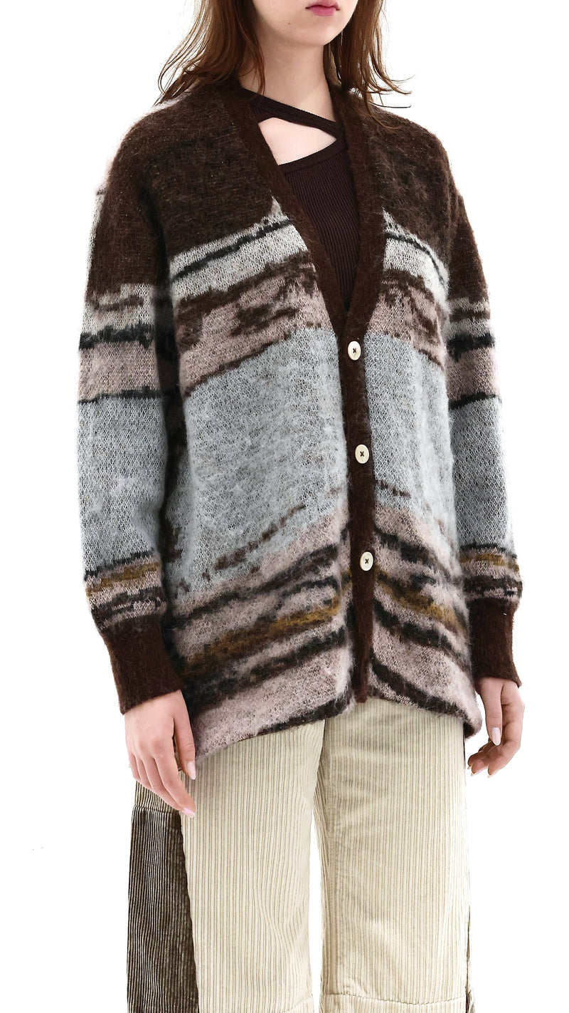 INITIAL x Little Thunder Crossover Cardigan