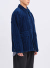 Indigo Cotton Corduroy Hunting Jacket