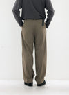 Teflon Wide Tapered Pants