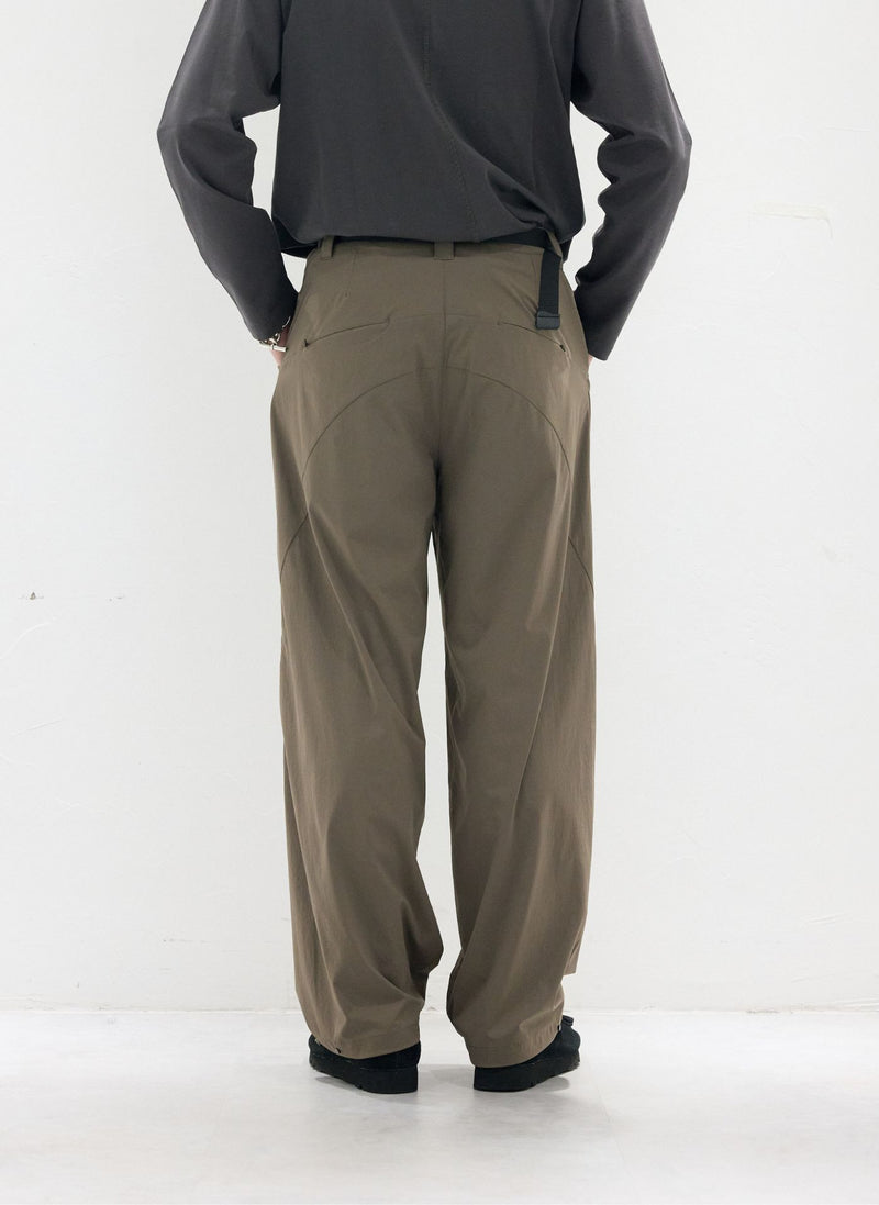 Teflon Wide Tapered Pants