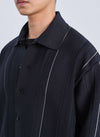 Polyester Elastane Business Knit Coach Jacket